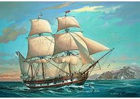 Revell, model do sklejania H.M.S. Beagle Revell