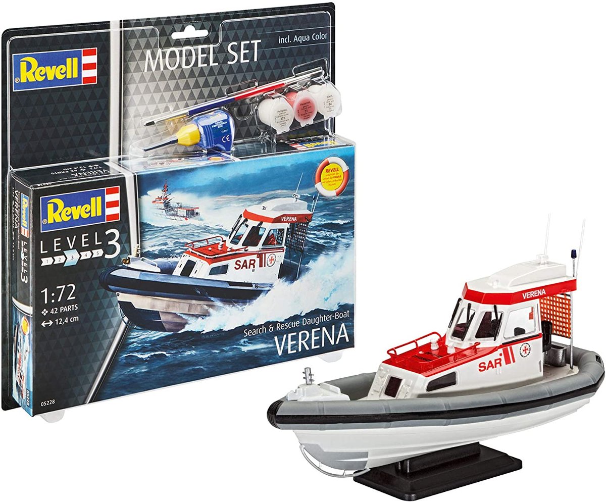 Revell, Statek DGzRS Verena, Model do sklejania, 10+