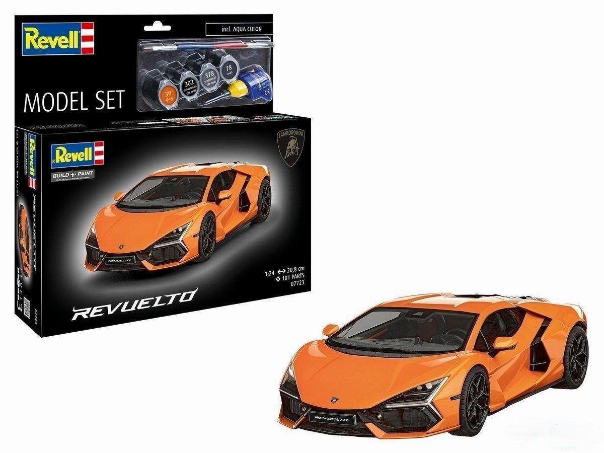 Revell Revell zestaw modelarski Lamborghini Revuelto 1:24 farby i klej