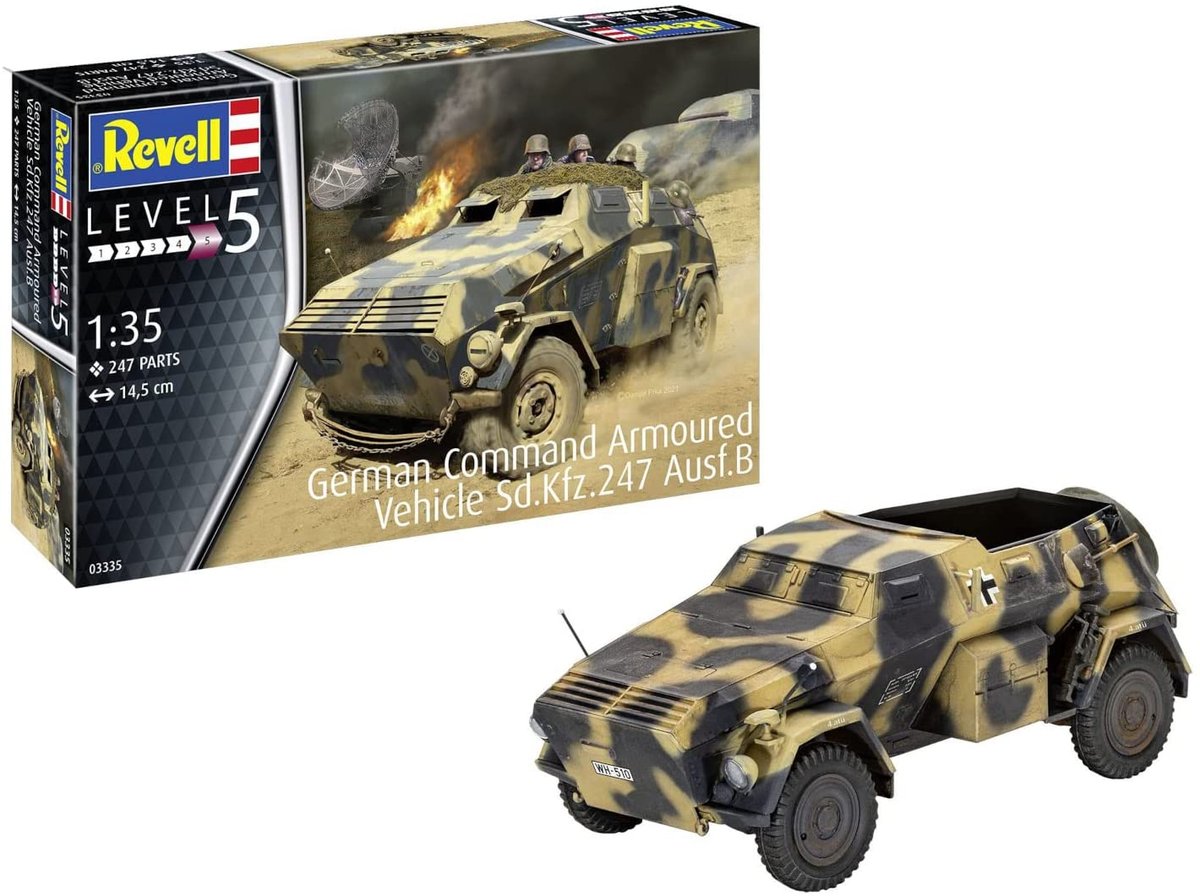 Revell Revell Zestaw Modelarski  Vehicle Sd.Kfz.247 Ausf.B