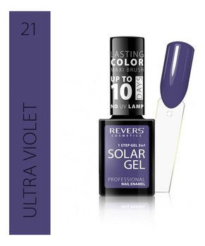Revers, Solar Gel, Lakier Do Paznokci, 21 Ultra Violet, 1 Szt. - Revers