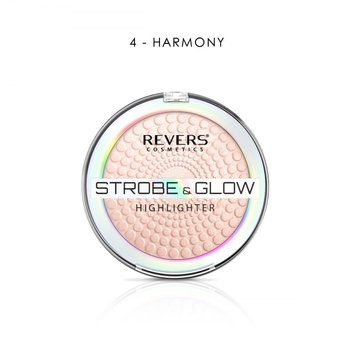 Revers, Strobe & Glow Highlighter, Puder rozświetlający 04 Harmony, 8 g - Revers