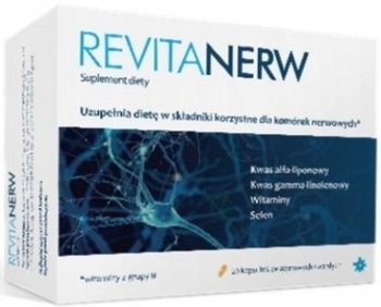 Revitanerw, kapsułki żelatynowe twarde, suplement diety, 20 kaps. - Neuraxpharm