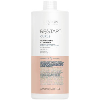 Revlon, Restart Curls Cleancer, Szampon pielęgnujący do włosów kręconych, 1000ml - Revlon
