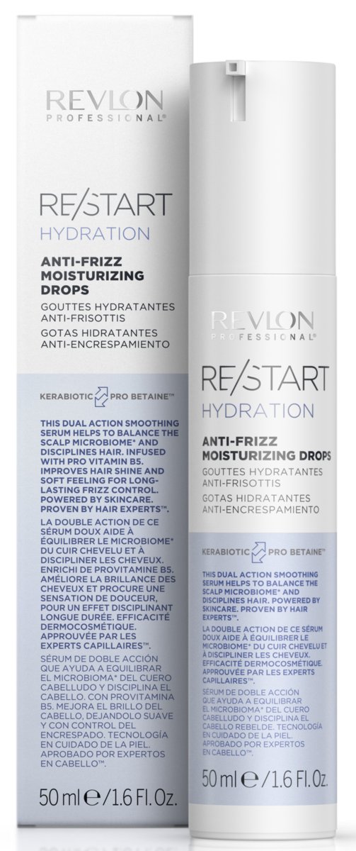 REVLON RESTART Nawilżające krople przeciw puszeniu się włosów 50 ml ...