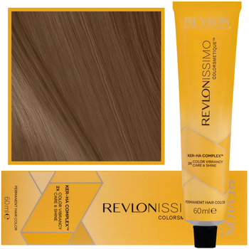 Revlon, Revlonissimo Colorsmetique, Kremowa Farba Do Włosów Z Pielęgnującym Komplexem Ker-Ha, Kremowa Formuła 6,34, 60 ml - Revlon