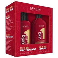 REVLON UNIQ ONE ZESTAW SZAMPON 230ML + ODŻYWKA 150ML