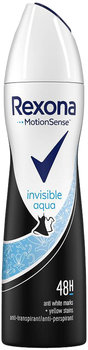 Rexona, Invisible Aqua, Dezodorant Spray, 150 Ml - Rexona