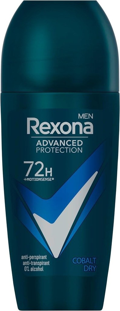 Empik Rexona Men Cobalt Dry 72H Antyperspirant Roll-On Męski - 50ml