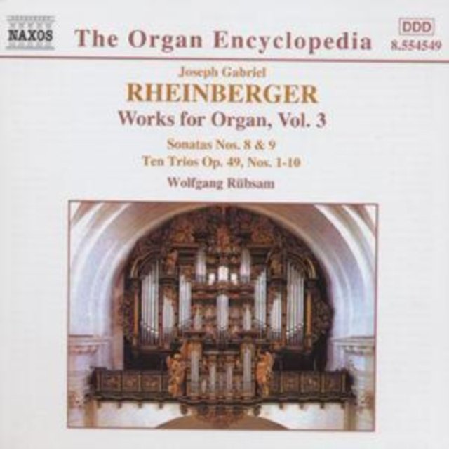 Rheinberger: Works For Organ. Volume 3 - Rubsam Wolfgang | Muzyka Sklep ...