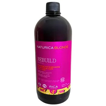 RICA Naturica Blonde Rebuild Szampon do włosów blond 1000ml - Rica