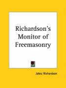 Richardson's Monitor of Freemasonry - Richardson Jabez