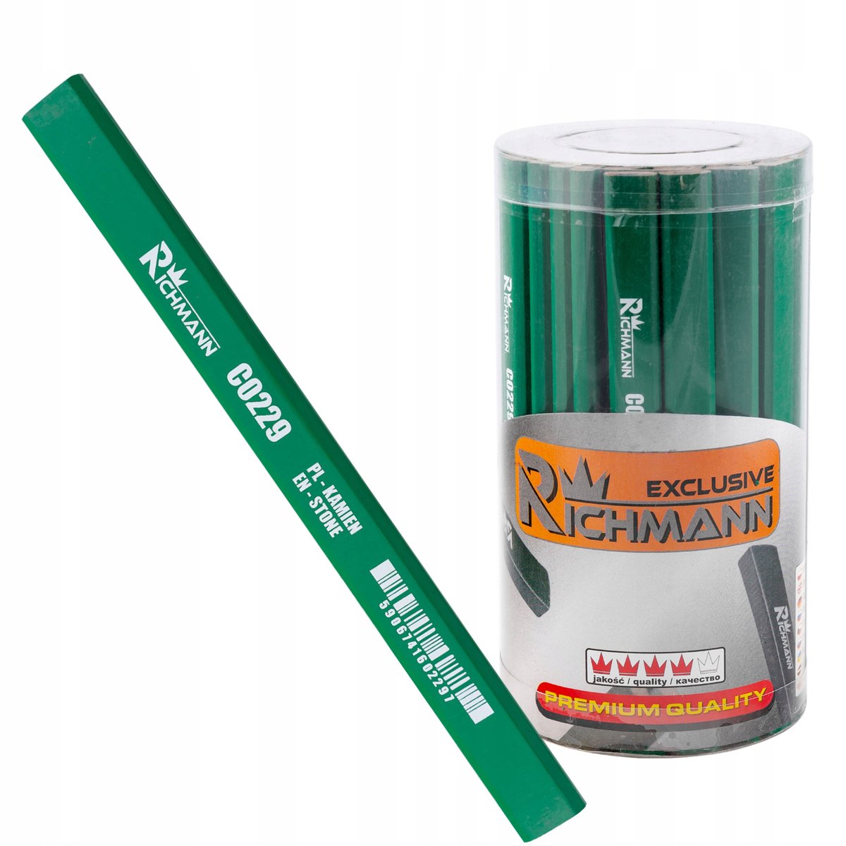 Richmann Ołówek Kamieniarski Płaski 18Cm 55S C0229-Zdjęcie-0