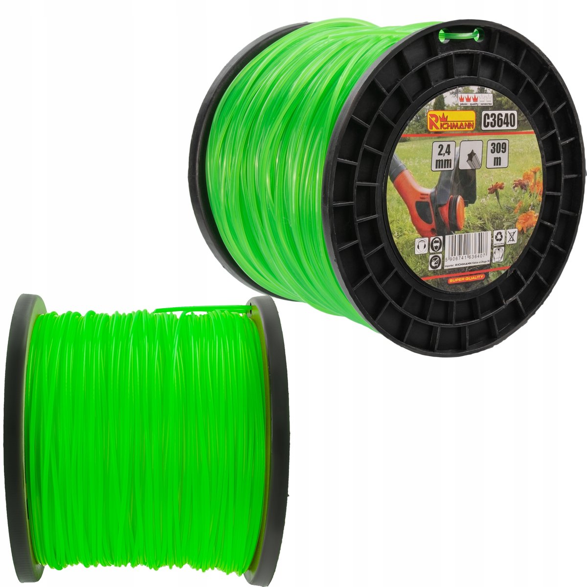 Richmann Żyłka Do Kosy Gwizadka 2.4Mm 309 M C3640 - Inna marka | Sklep ...