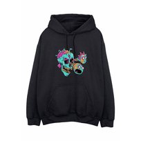Rick And Morty Bluza Z Kapturem Dla Dorosłych Unisex Eyeball Skull (S (52-55 Cm) / Czarny) RICK AND MORTY