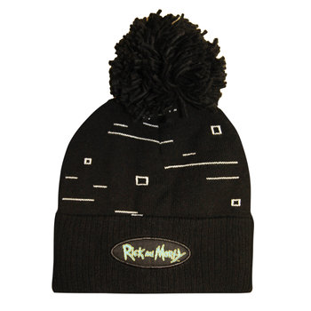 Rick And Morty Pixel Beanie (OS / Czarny) - RICK AND MORTY