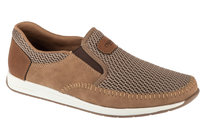 Rieker Moccasins 11954-64, Męskie, półbuty, Brązowy Inna marka