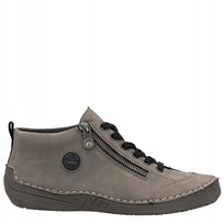 Rieker Półbuty Damskie Brązowe 52514-42-GRAY r.37 Inna marka