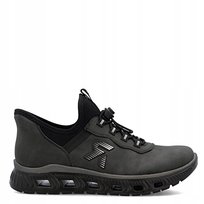 Rieker Półbuty Damskie Czarne M6065-45-BLACK r.36 Inna marka