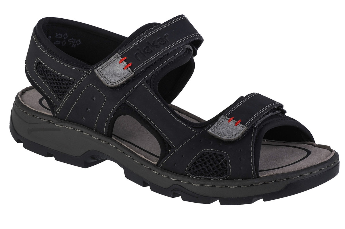 Rieker Sandals M Skie Sanda Y Czarne Rieker Sport Sklep