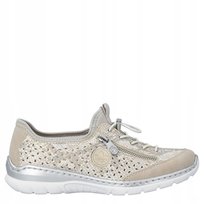 Rieker Sneakersy Damskie Półbuty Złote L3252-92 r.36 Inna marka