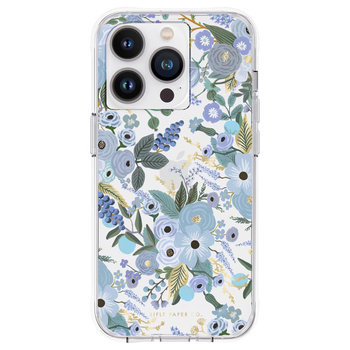 Rifle Paper Clear - Etui iPhone 14 Pro (Garden Party Blue) - Inny producent
