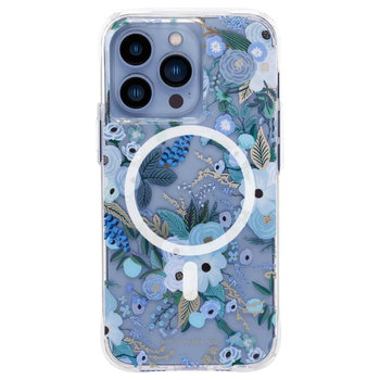 Rifle Paper Clear MagSafe - Etui iPhone 13 Pro (Garden Party Blue) - Inny producent