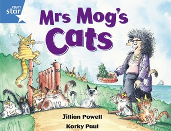 Rigby Star Guided 1 Blue Level. Mrs Mogs Cats Pupil Book (single) - Jillian Powell
