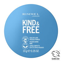 Rimmel, Kind & Free, wegański puder prasowany 001 Translucent, 10 g