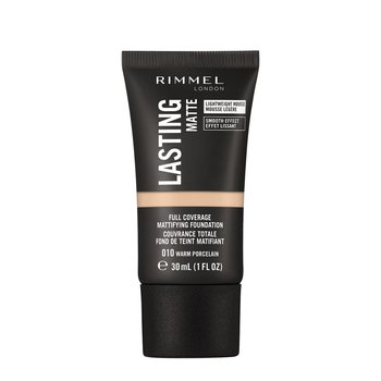 Rimmel, Lasting Matte, Podkład matujący nr 010 Warm Porcelain, 30 ml - Rimmel