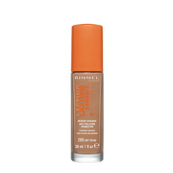 Rimmel, Lasting Radiance, Podkład do twarzy 200 Soft Beige, Spf 25, 30 ml - Rimmel