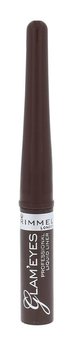 RIMMEL LONDON Glam Eyes eyeliner dla kobiet 3,5ml (002 Brown Velvet) - Rimmel