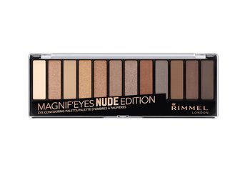 Rimmel, Magnif'Eyes, Paleta cieni do powiek 001 Nude Edition, 14,16 g - Rimmel