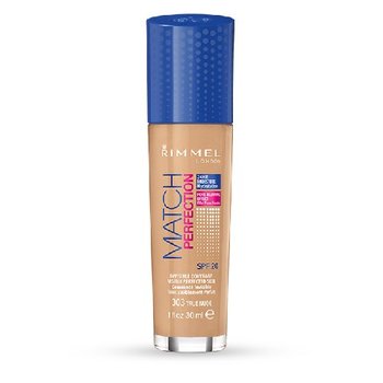 Rimmel, Match Perfection, Podkład do twarzy 303 true nude, Spf 20, 30 ml - Rimmel