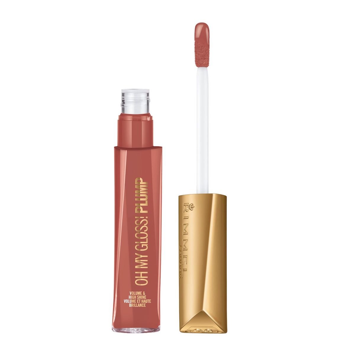 Empik Rimmel, Oh My Gloss! Plump, Błyszczyk powiększający usta 759 Spiced Nude, 6,5 ml