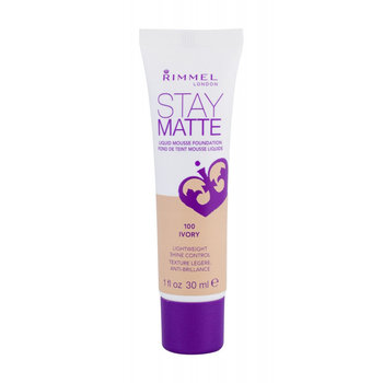 Rimmel, Stay Matte, podkład 100 ivory, 30 ml - Rimmel