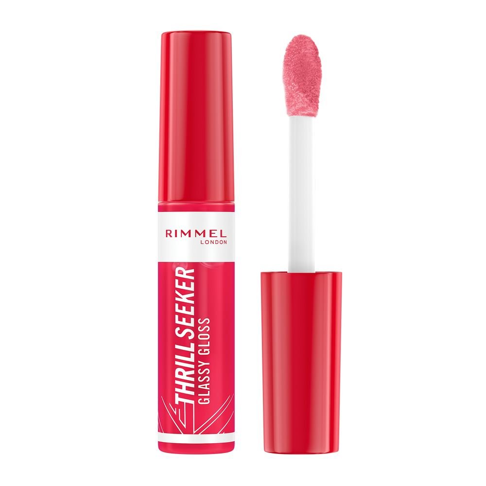 Empik Rimmel Thrill Seeker Glassy Gloss błyszczyk do ust z aplikatorem XXL 600 Berry Glace, 10ml