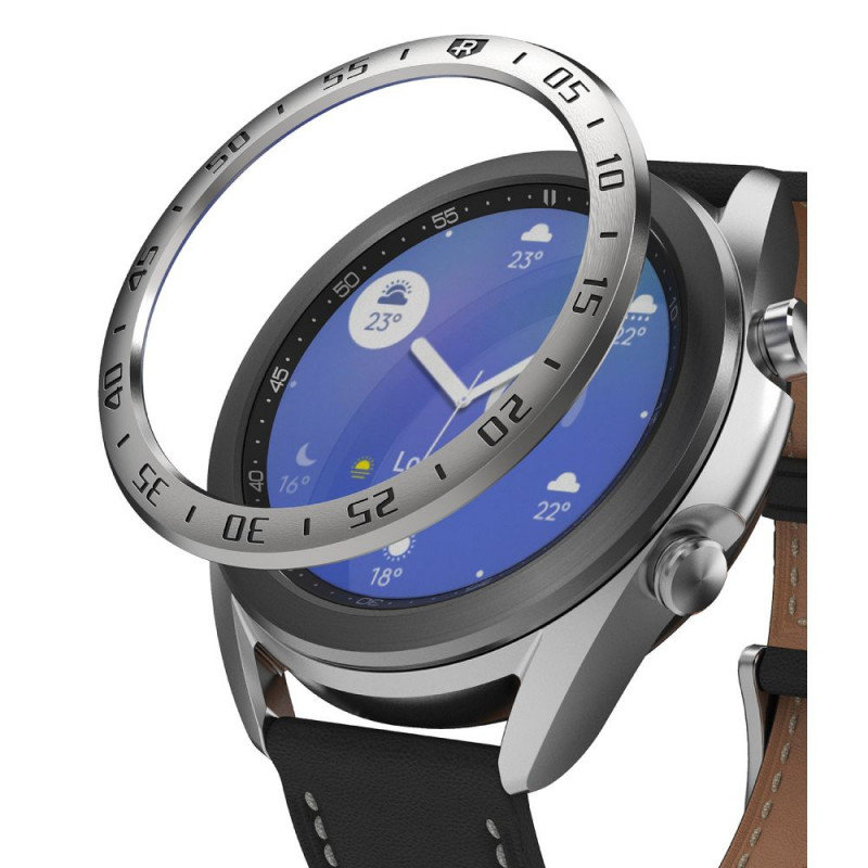 Zdjęcia - Pasek do smartwatcha / smartbanda Ringke Bezel Styling Galaxy Watch 3  Stainless Silver (41Mm)