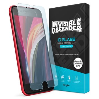 Ringke Invisible Defender ID Glass szkło hartowane 9H iPhone SE 2020 / iPhone 8 / iPhone 7 (IGAP0012) - Ringke