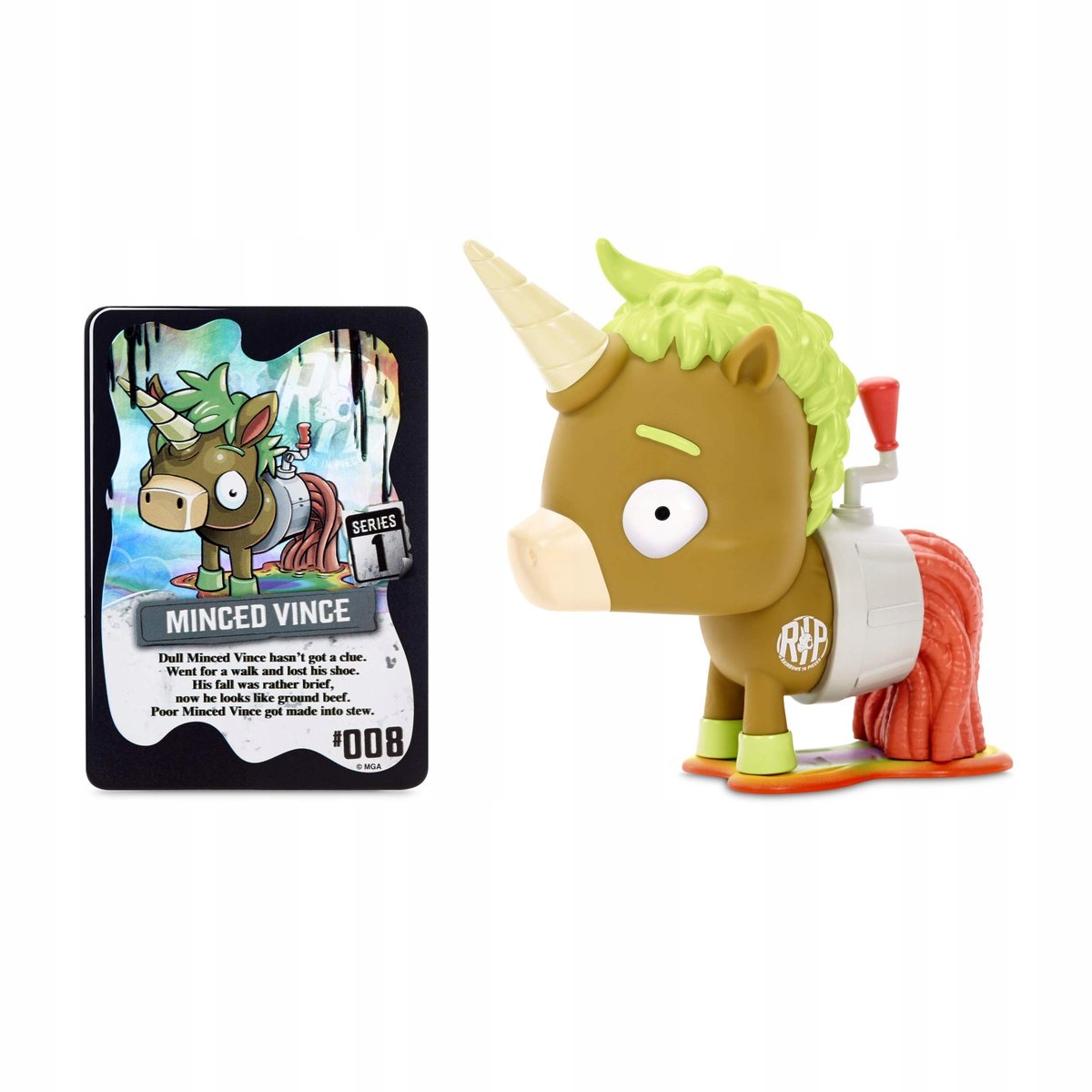 MGA Entertainment 565291 R.I.P. Rainbows in Pieces Gnarly, Messed Up Unicorn Character Arrow Die Namic, Dolls - Canada
