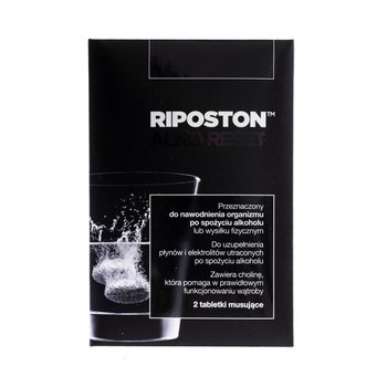 Riposton, 2 tabletki musujące - Aflofarm