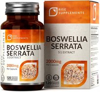 Rise Supplements, Boswellia Serrata (Kadzidłowiec) 200mg - 70%, Suplement diety, 120 kaps.