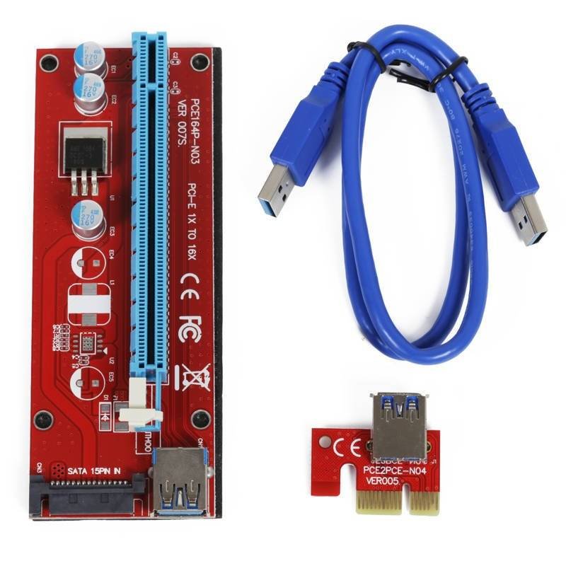 Riser 007S Red | kabel USB 3.0 | zasilanie SATA - Inny producent | Gry ...