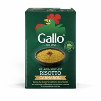RISO GALLO Ryż Carnaroli król włoskiego ryżu do Risotto. Duże, podłużne ziarna 500 g RISO GALLO