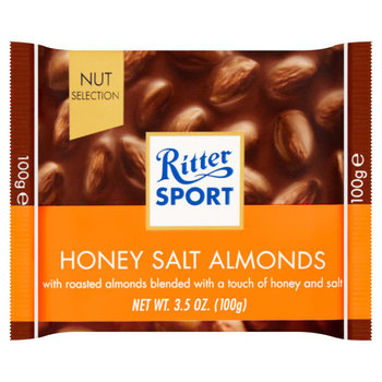 Ritter czekolada z migdałami solonymi miód 100g - Ritter Sport