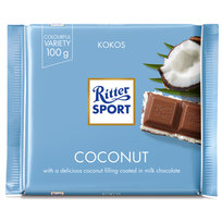 Ritter sport czekolada mleczna z kokosem 100g