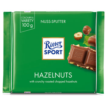 Ritter sport czekolada mleczna z orzechami 100g - Ritter Sport