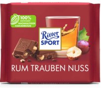 Ritter Sport Czekolada Rum Orzech Winogronowy 100G Ritter Sport