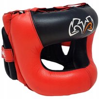 Rival Kask bokserski RHGFS3 z ochroną nosa Face-Saver Czerwony/Czarny S/M