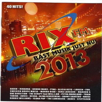 Rix FM Bast Musik Just Nu 2013 - Mars Bruno, Rihanna, Pink, Williams Robbie, Keys Alicia, Sheeran Ed, One Direction, Agnes, Loreen
